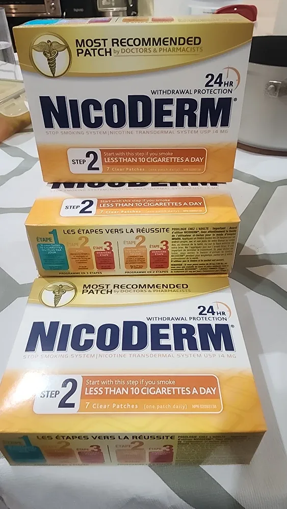 Nicoderm Step 2 Patches - Stop Smoking Aid