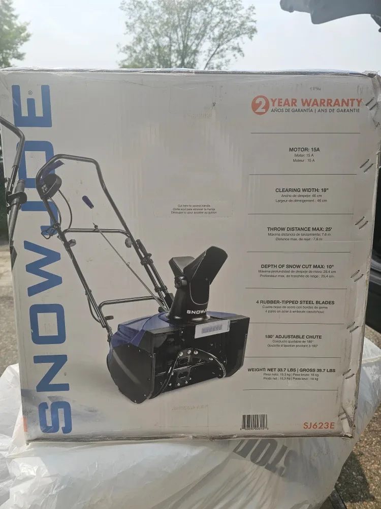 Snow Joe SJ623E 18-Inch 15-Amp Electric Snow Thrower - New image indicator(3)