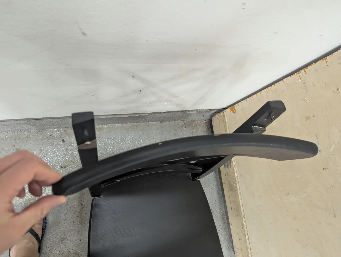 IKEA Black Chair (damaged) 🥕 image indicator(2)