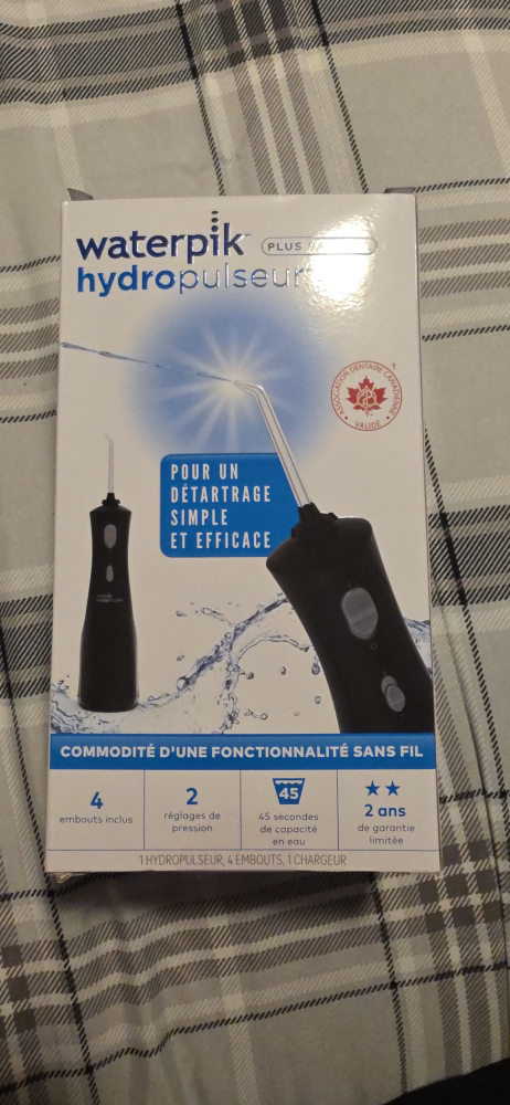 Waterpik Cordless Plus Water Flosser - Jet Black