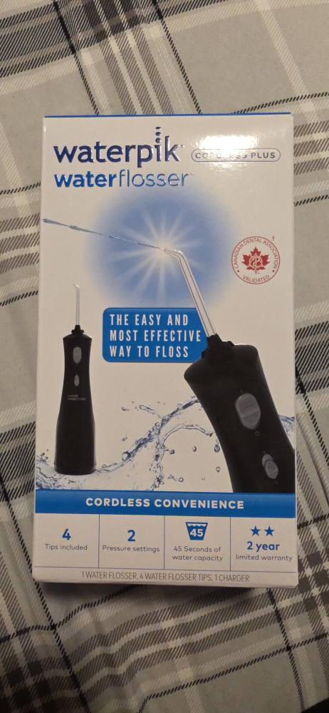 Waterpik Cordless Plus Water Flosser - Jet Black - photo 2