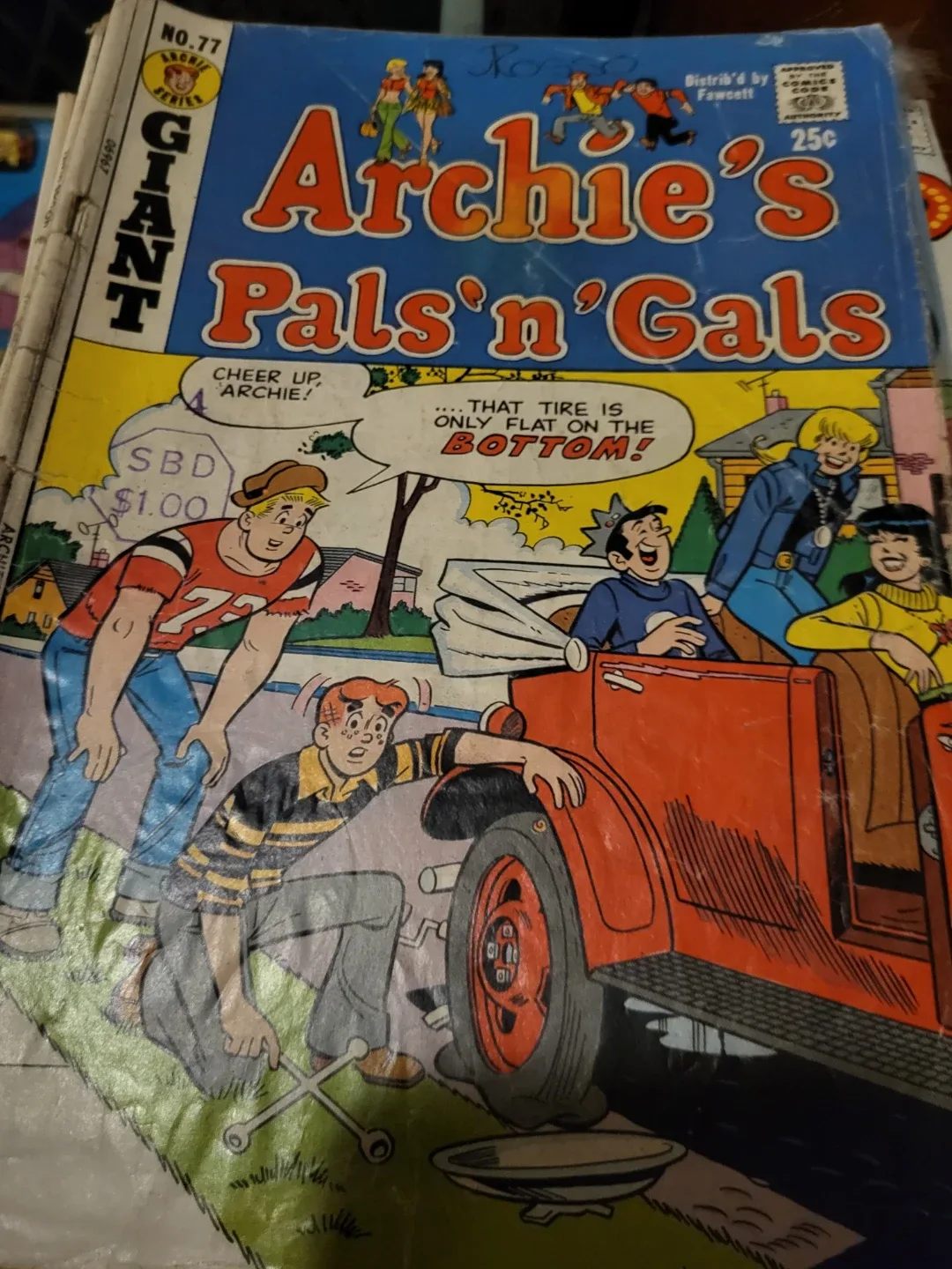 Vintage Comic Book Lot image indicator(10)