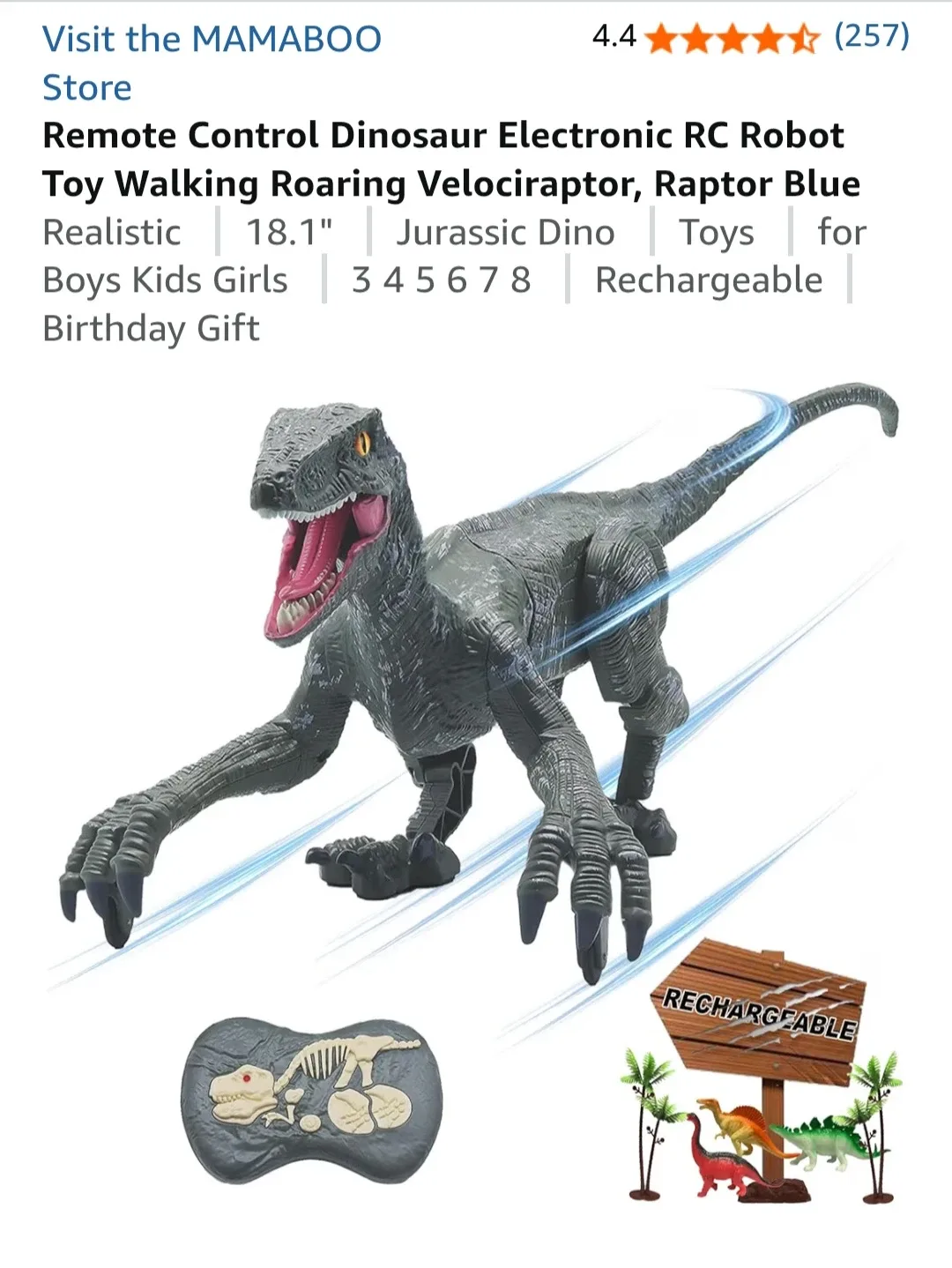 Robot Dinosaur Toy image indicator(2)