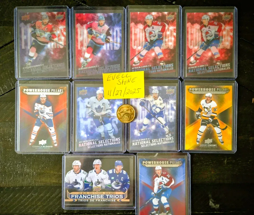 Hockey Cards - McDavid, Crosby, MacKinnon & More!