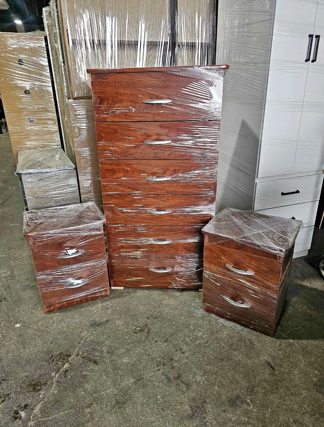 Natural Wood 6-Drawer Chest Dresser image indicator(7)