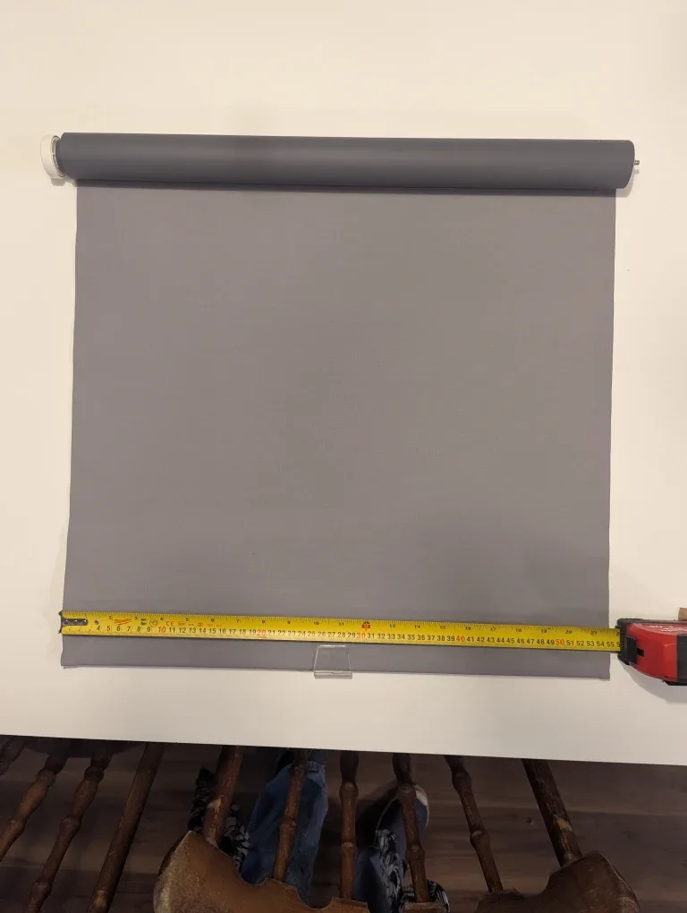 Blackout Roller Blind Light Gray