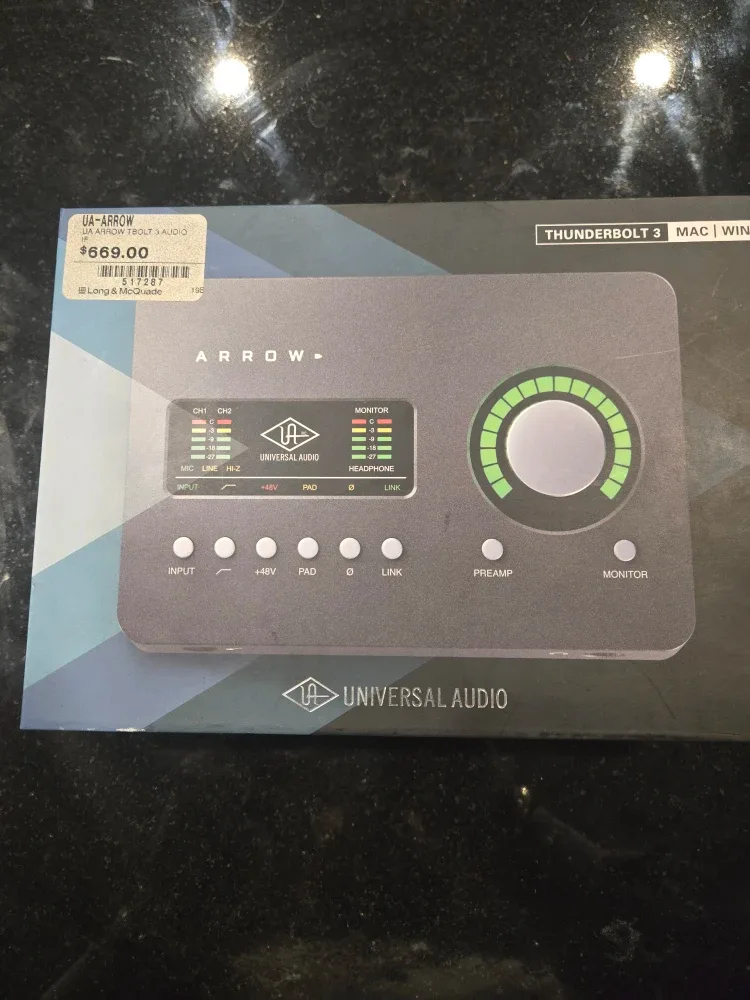 Universal Audio Arrow Thunderbolt 3 Audio Interface