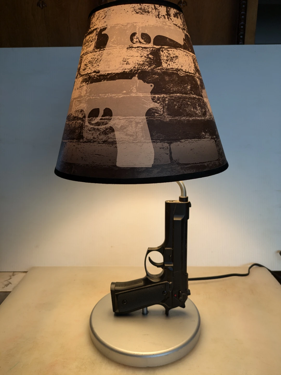 Gun Table Lamp - photo 4