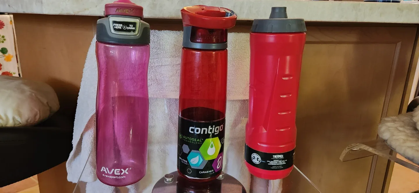 Variety of Water Bottles