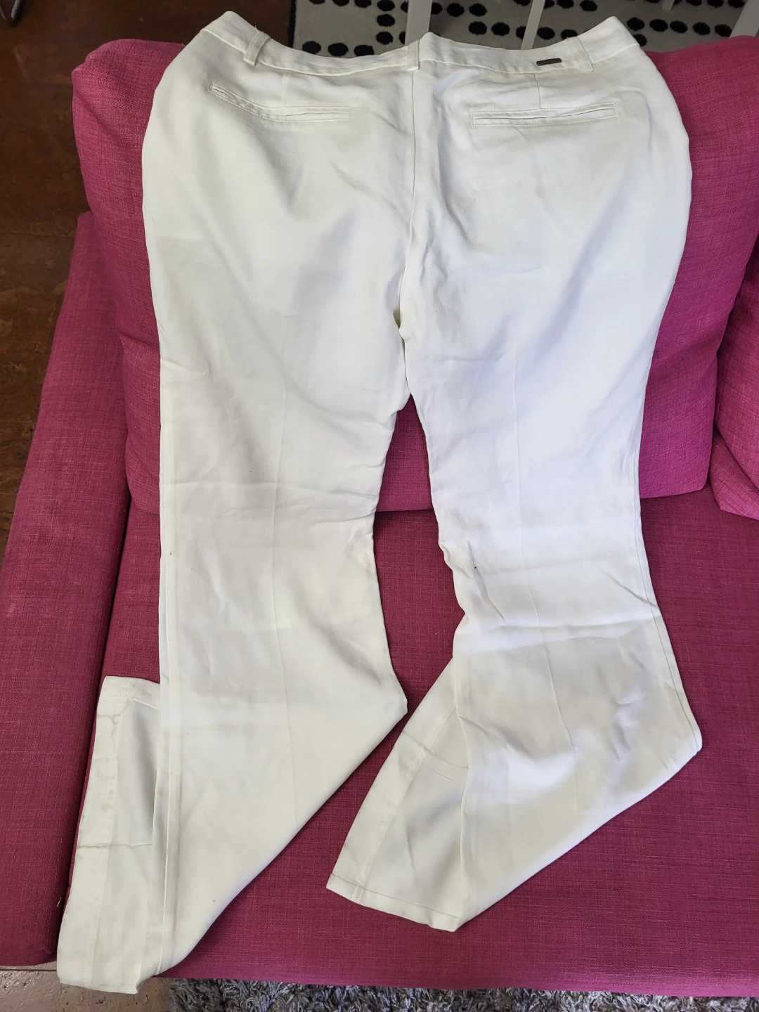 David Bitton White Pants - Size 6 - photo 4