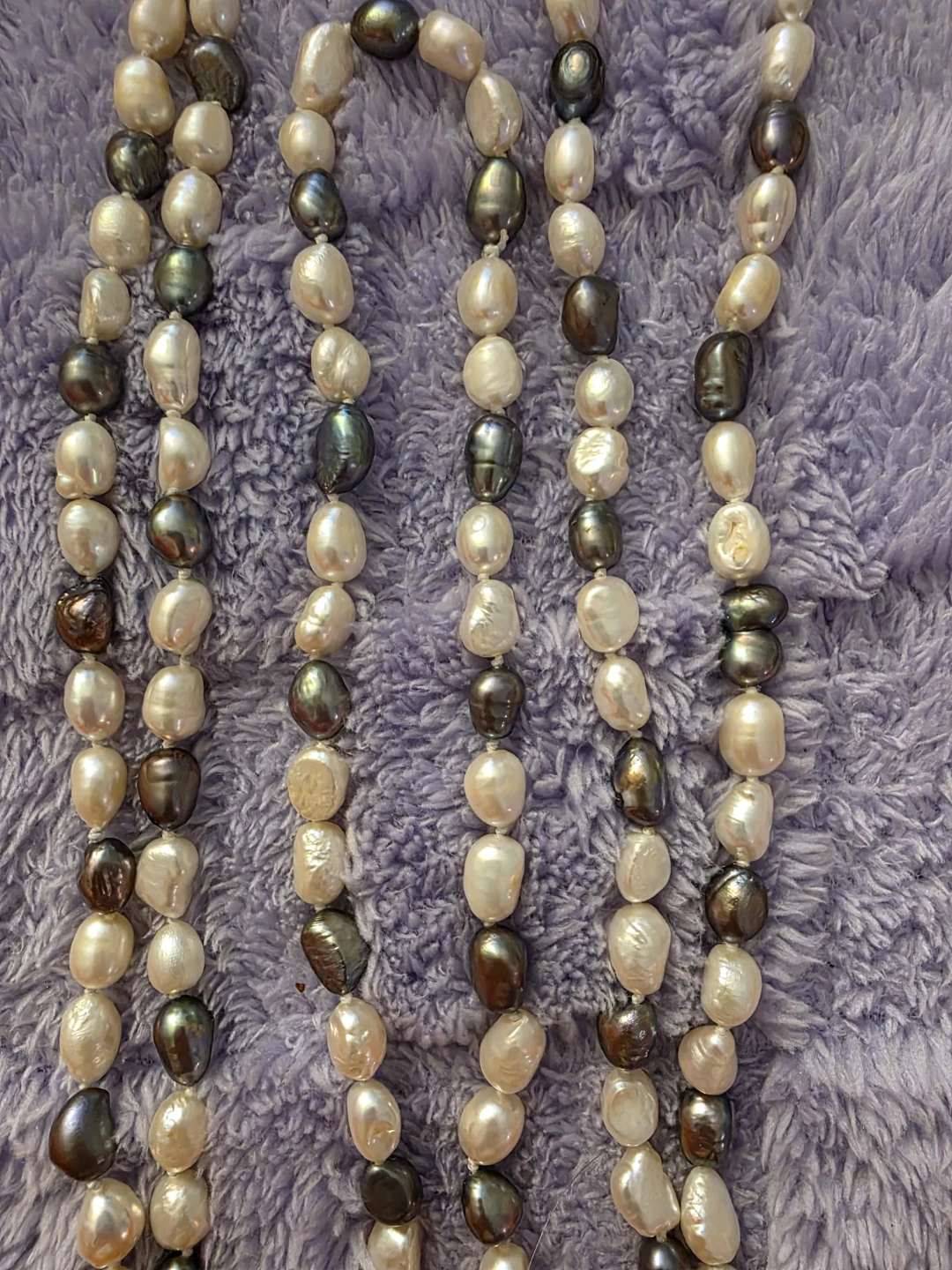 Pearl Necklace 60 in - photo 2