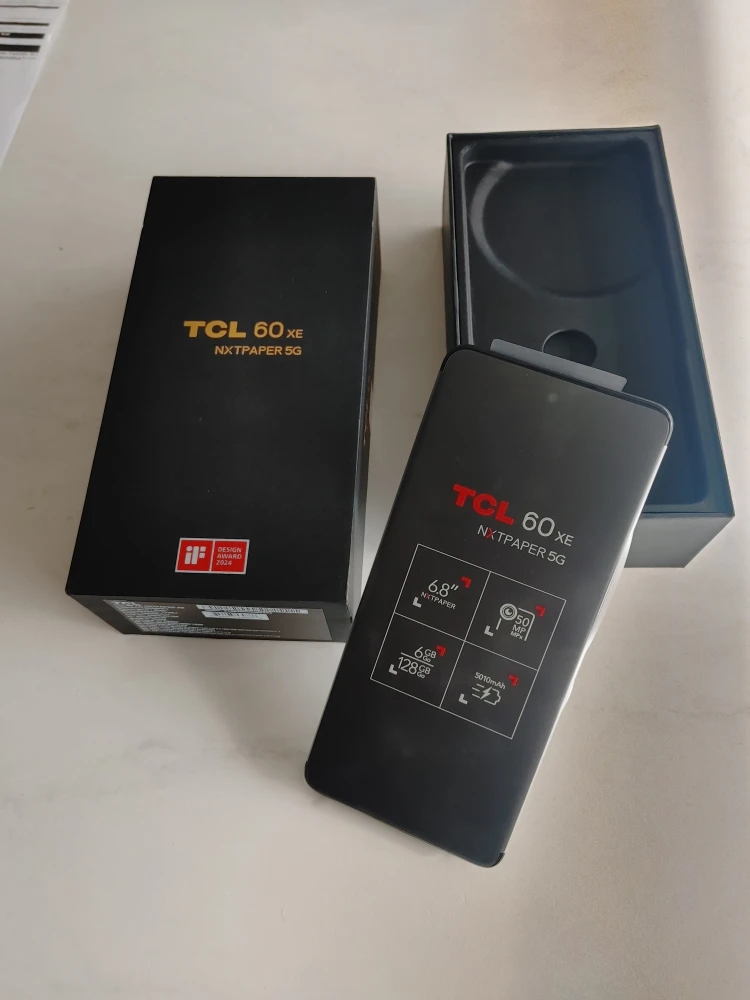 TCL 60 XE Nxtpaper 5G Smartphone - New in Box - photo 3