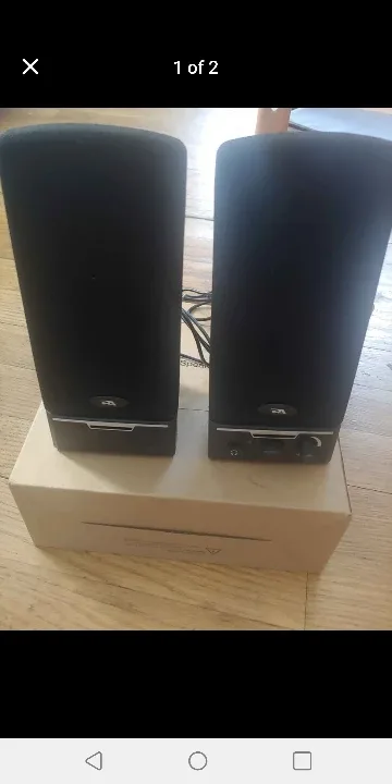 Cyber Acoustics Speakers new