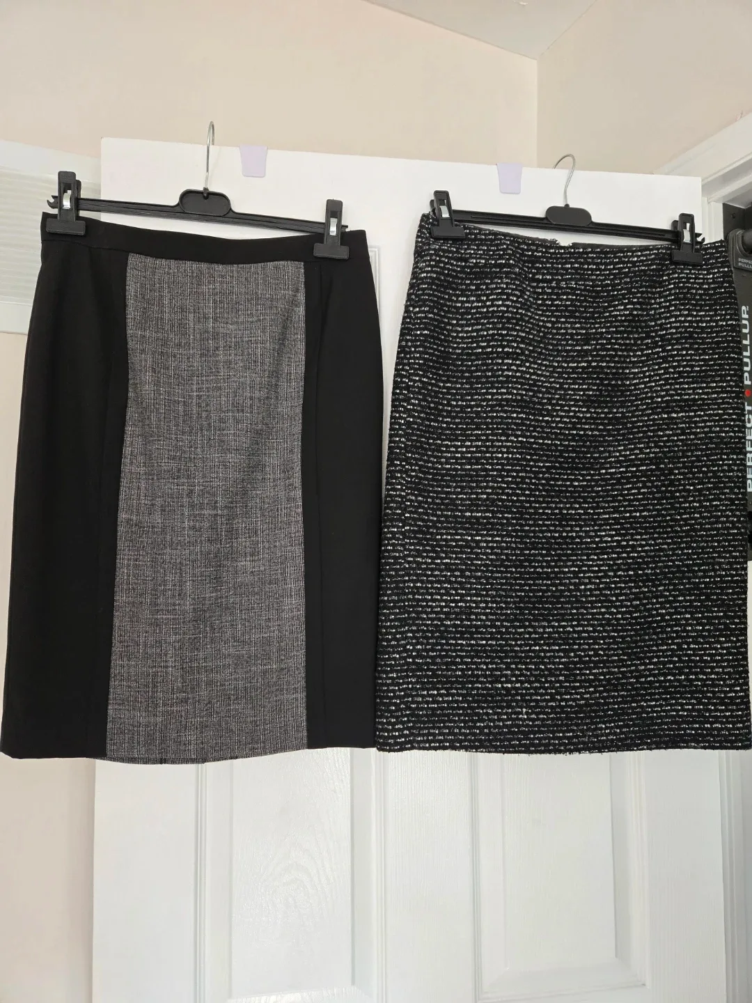 Two Skirts - Black & Grey