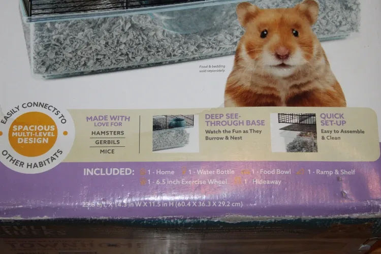 Full Cheeks Townhome Hamster Habitat + Tiny Tales Hideout image indicator(2)