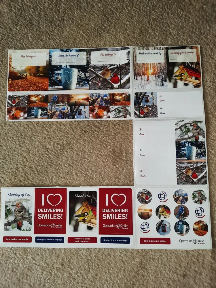 Operation Smile Canada Stickers