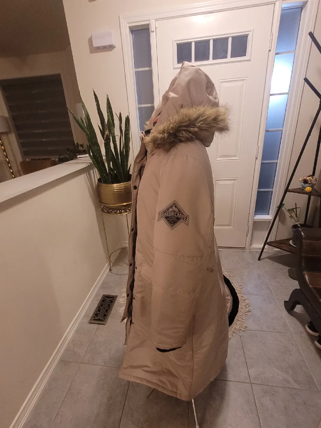 Heater Canes Long Puffer Coat image indicator(3)