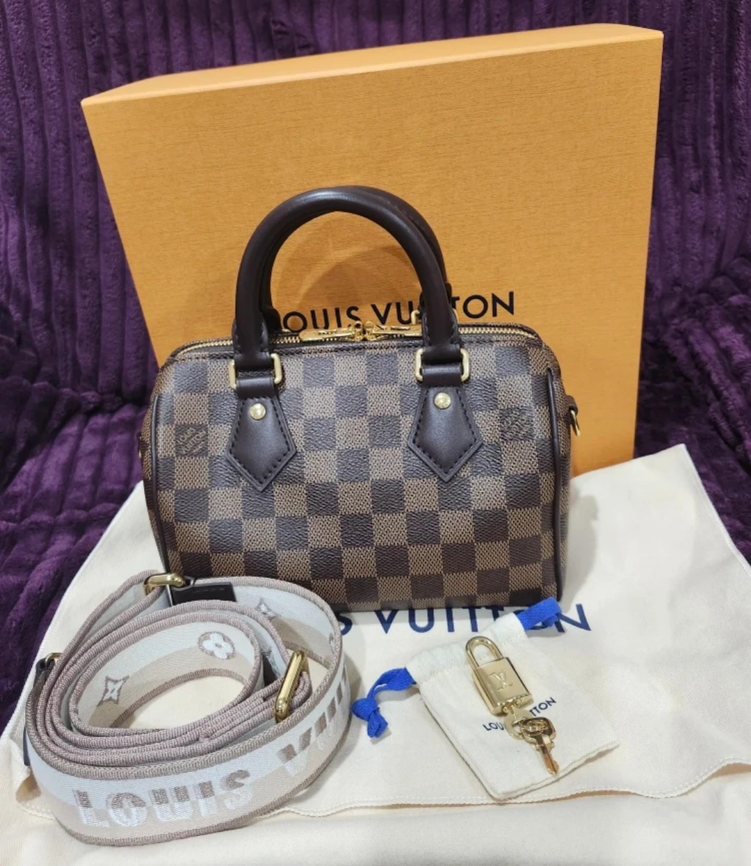 Louis Vuitton Speedy Bandouliere 20 Damier Ebene - photo 2