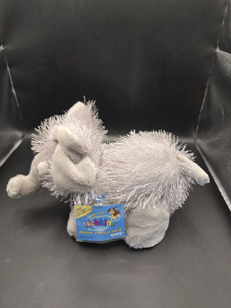 New Ganz Webkinz Elephant HM007 Plush Toy Unused Code - photo 2