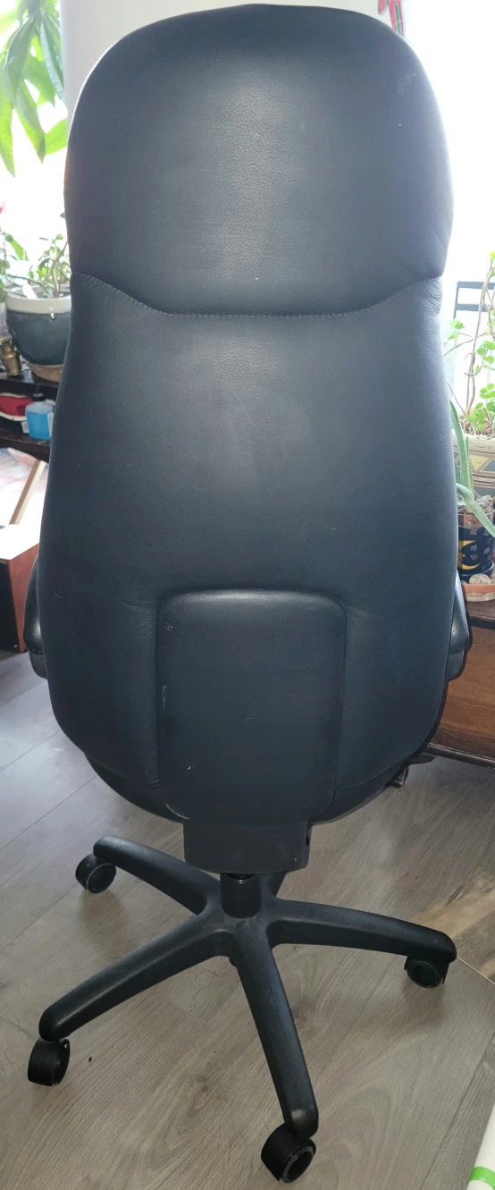 Black Office Chair Reclinable - photo 3