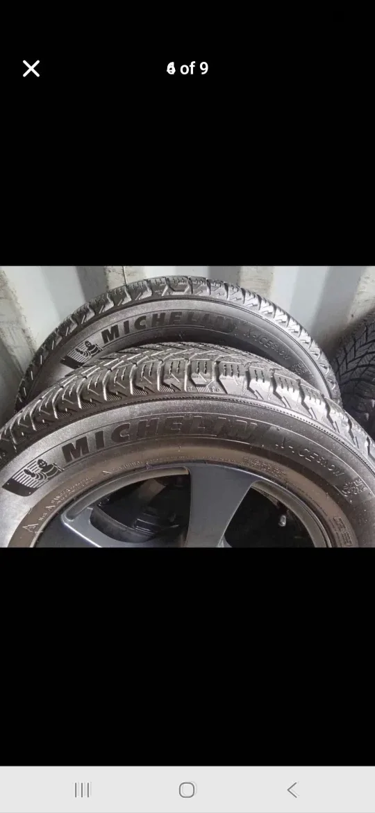 Michelin 215/65R16 Winter Tires on Rims - Set of 4 image indicator(4)