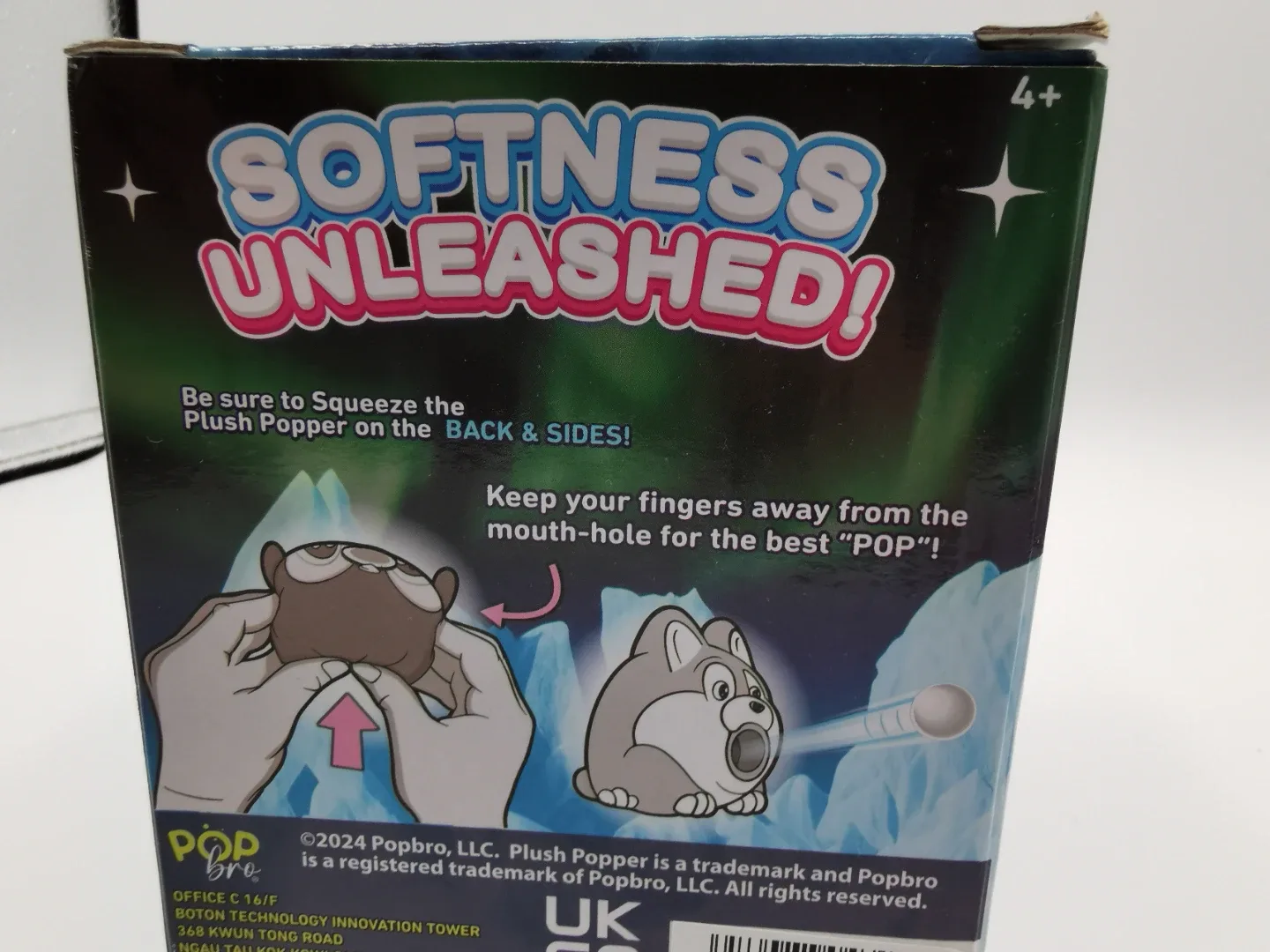 Plush Popper Icy Friends Huski with Box! image indicator(3)