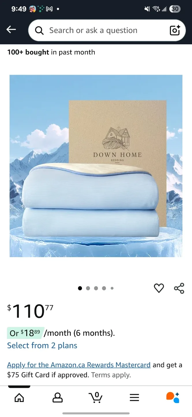 Down Home cooling comforter twin size 🥕 image indicator(3)