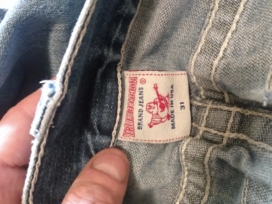 True Religion Jeans Size 31 image indicator(3)
