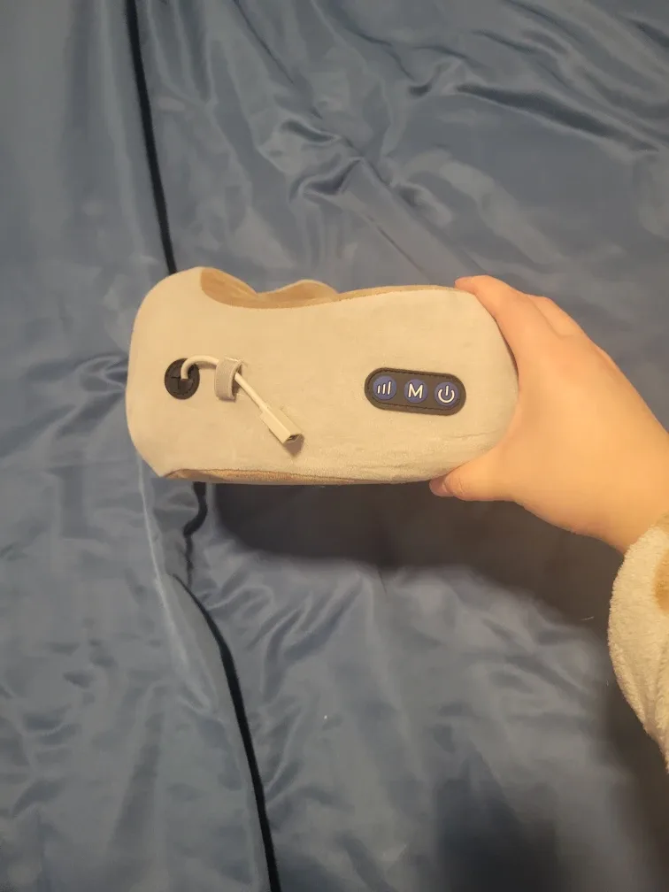 Massage Neck Pillow, Beige image indicator(2)