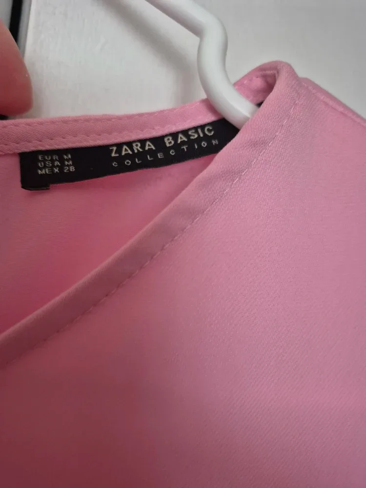 Zara Basic Collection Pink Dress - Size M image indicator(2)