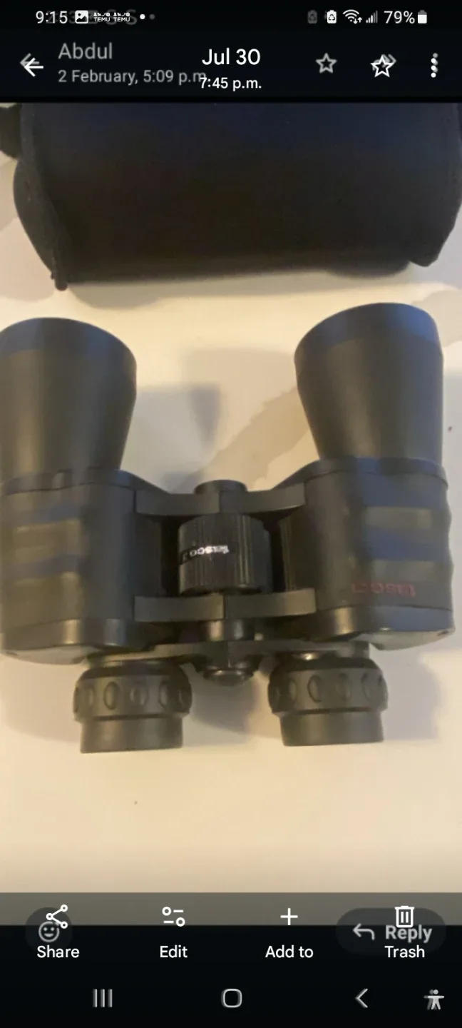 Tasco Binoculars with Case image indicator(2)