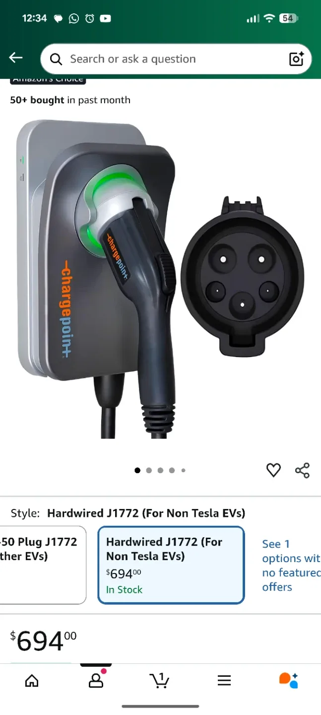 ChargePoint Home Flex EV Charger Brand New image indicator(8)