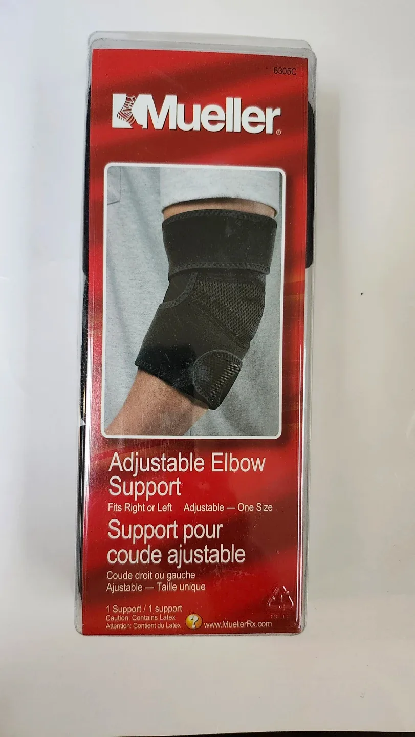 Brand New Mueller Adjustable Elbow Support - One Size