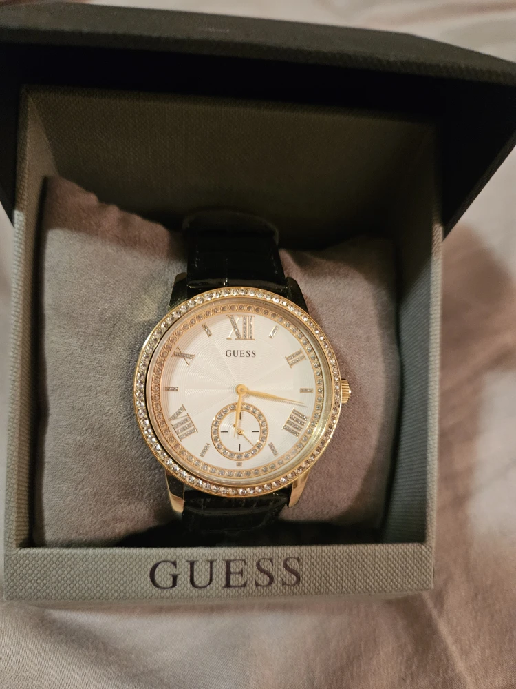 Guess Women's Watch with Rhinestones - Gold & Black - photo 2