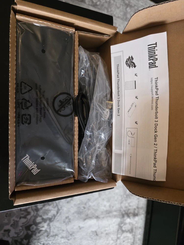 New Lenovo ThinkPad Thunderbolt 3 Dock Gen 2 - photo 2