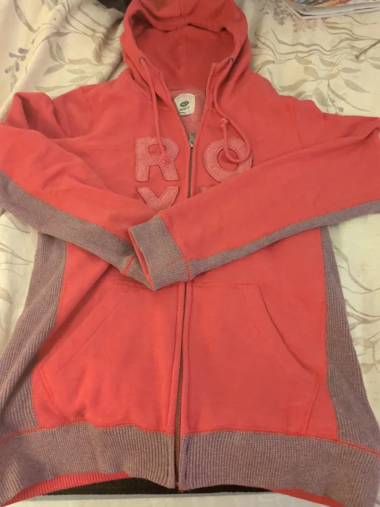 Roxy Pink Zip-Up Hoodie image indicator(2)