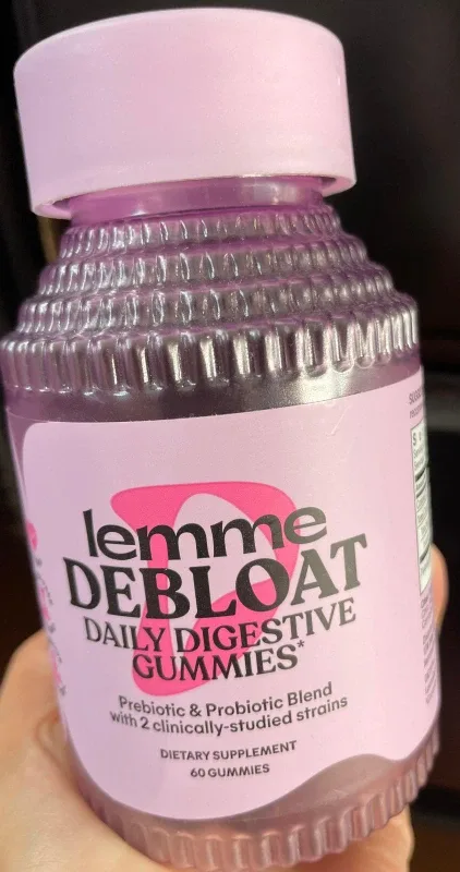 Lemme Debloat Daily Digestive Gummies