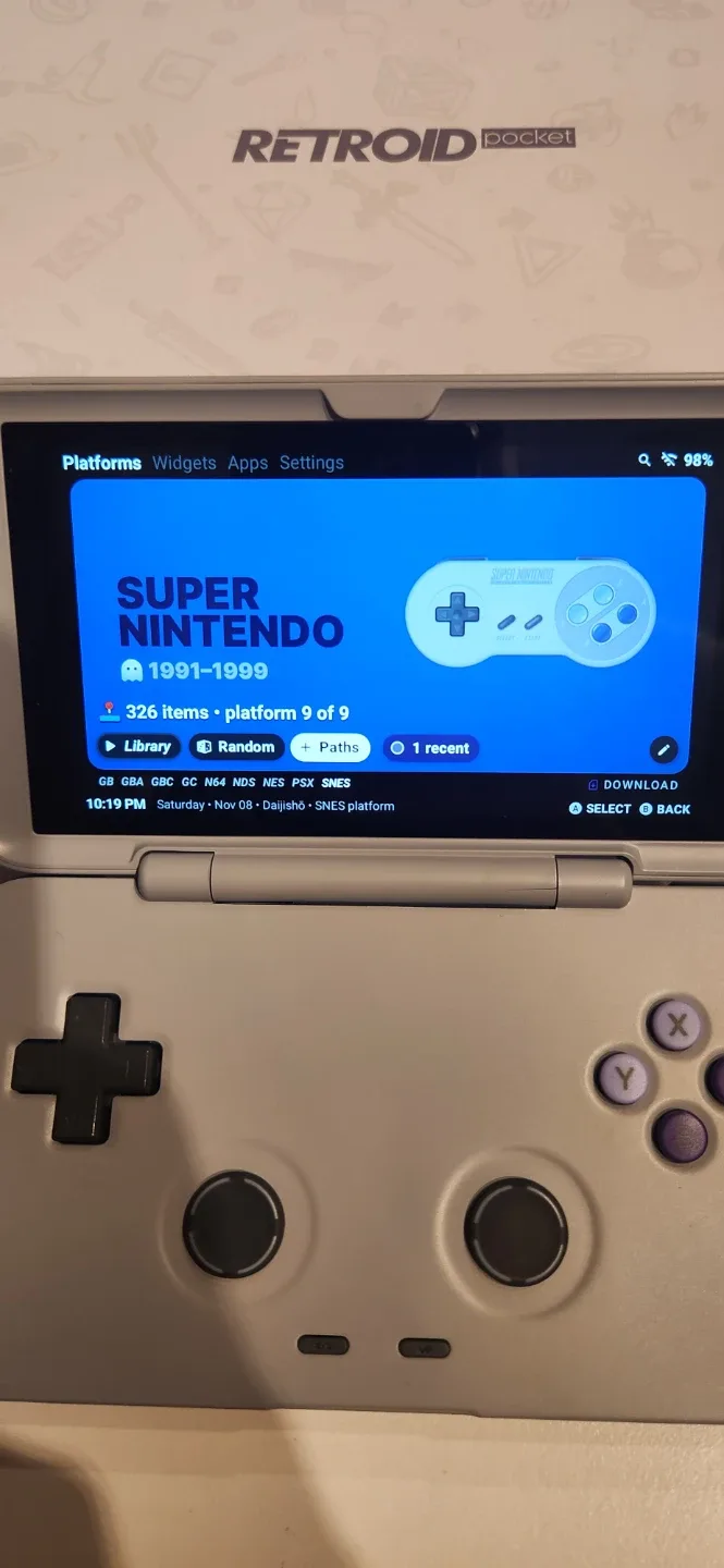 Retroid Pocket Flip handheld console image indicator(3)