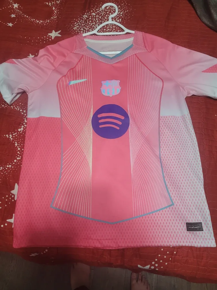 Nike FC Barcelona 2022/23 Women's Jersey - Pink, Size S