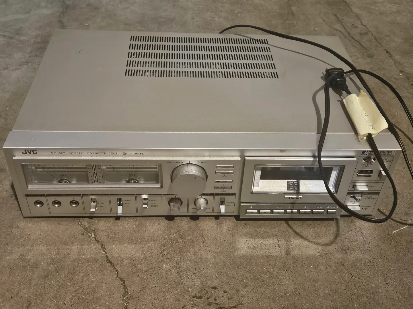 JVC KD-A77 Stereo Cassette Deck