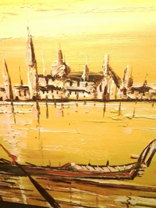 MCM Original Oil Painting Signed image indicator(5)