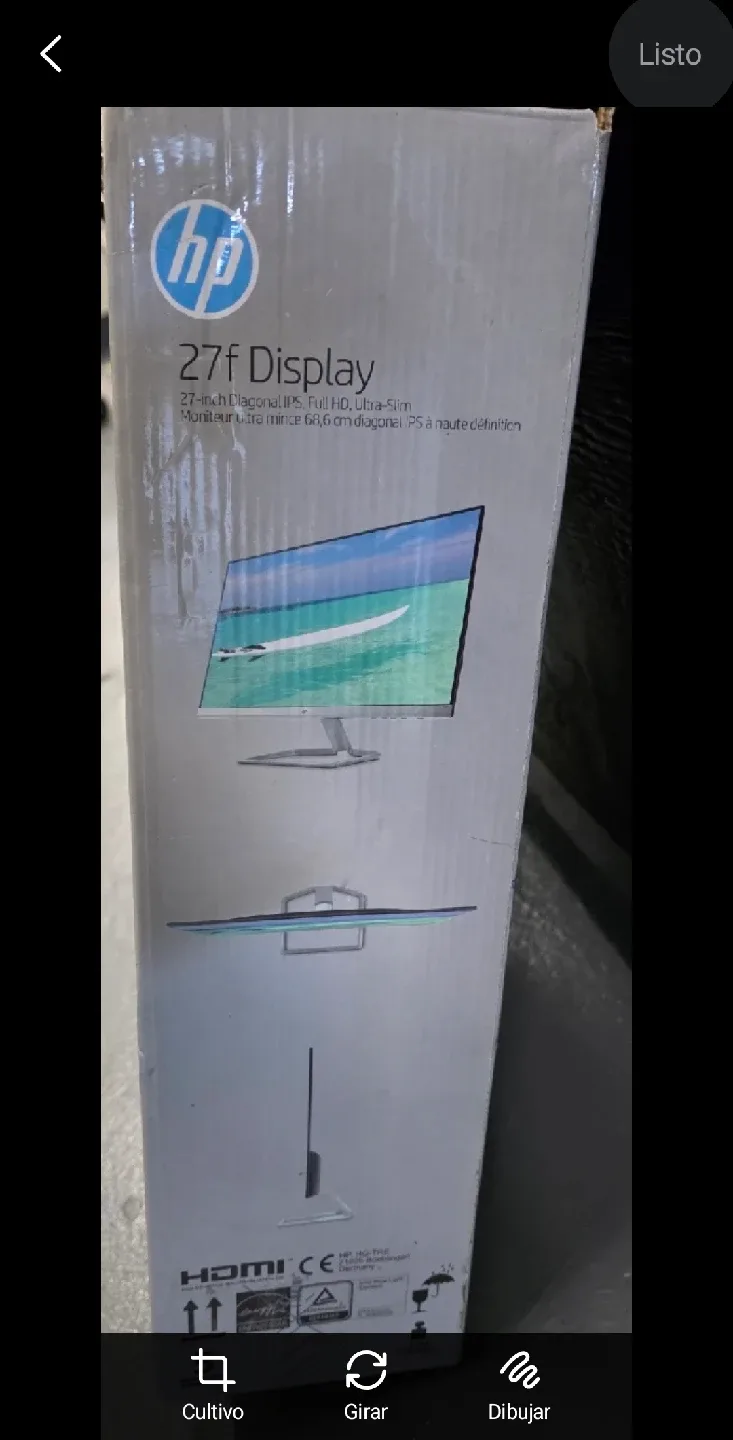 HP 27f Display - 27-inch IPS Monitor image indicator(2)