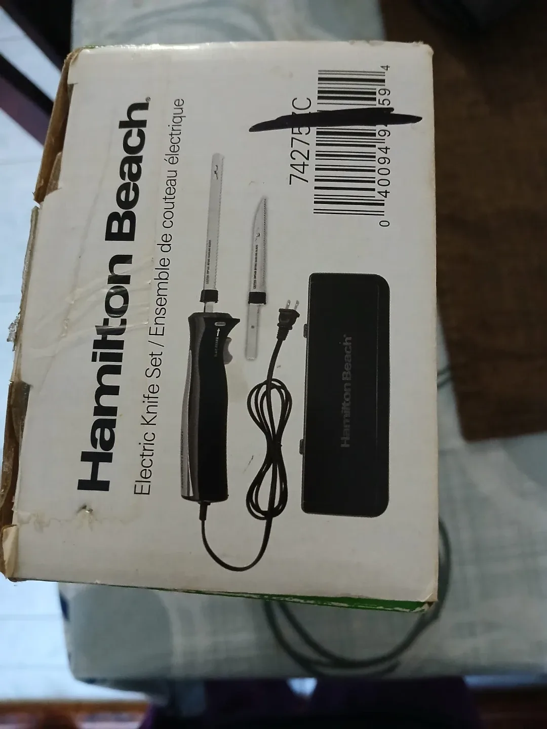 Hamilton Beach Electric Knife Set - New in Box! image indicator(3)