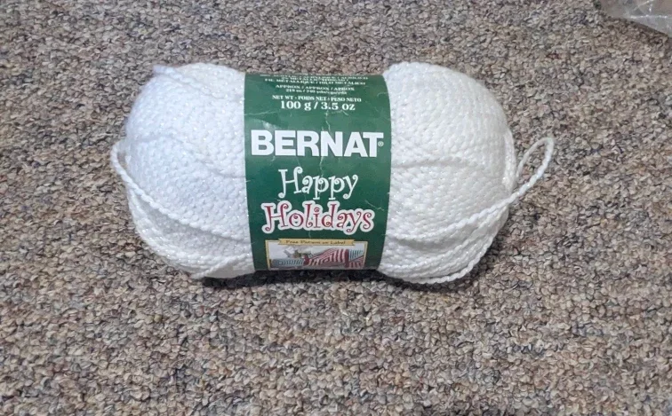 Bernat Happy Holidays Twinkly White Yarn
