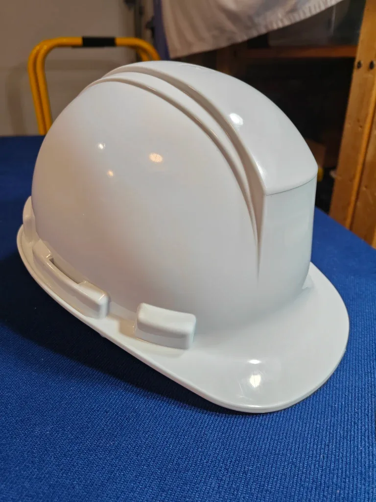 White Hard Hat