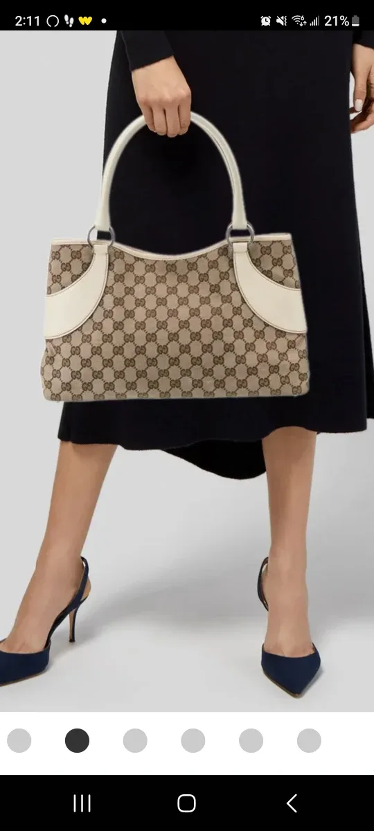 Authentic Gucci tote purse image indicator(10)