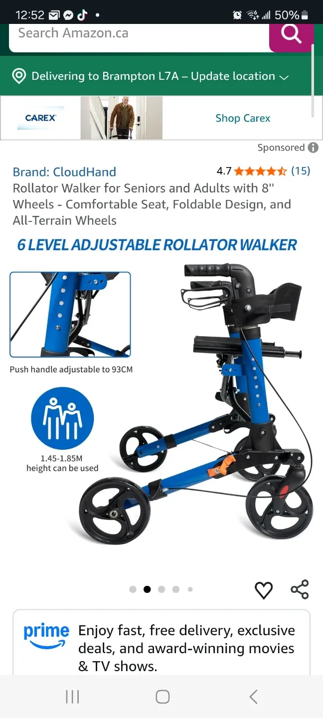 Rollator Walker brand new image indicator(2)