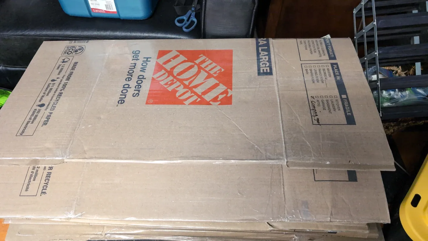 The Home Depot Large Cardboard Moving Boxes