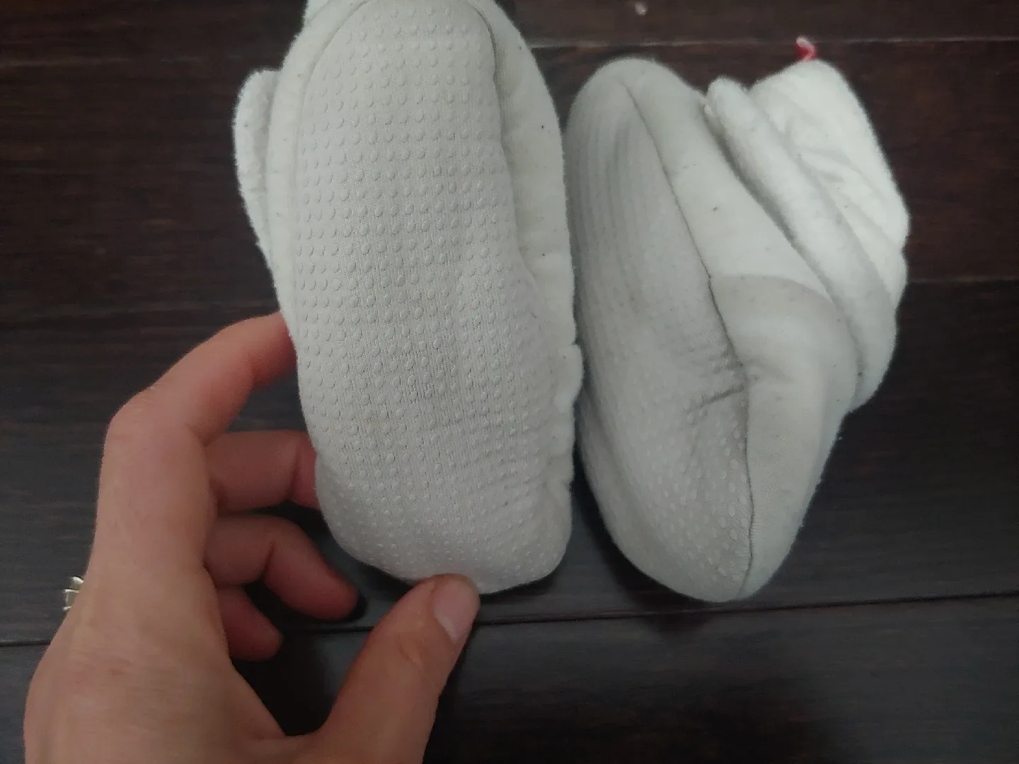 Myggpp Baby Booties - White 🥕 image indicator(3)