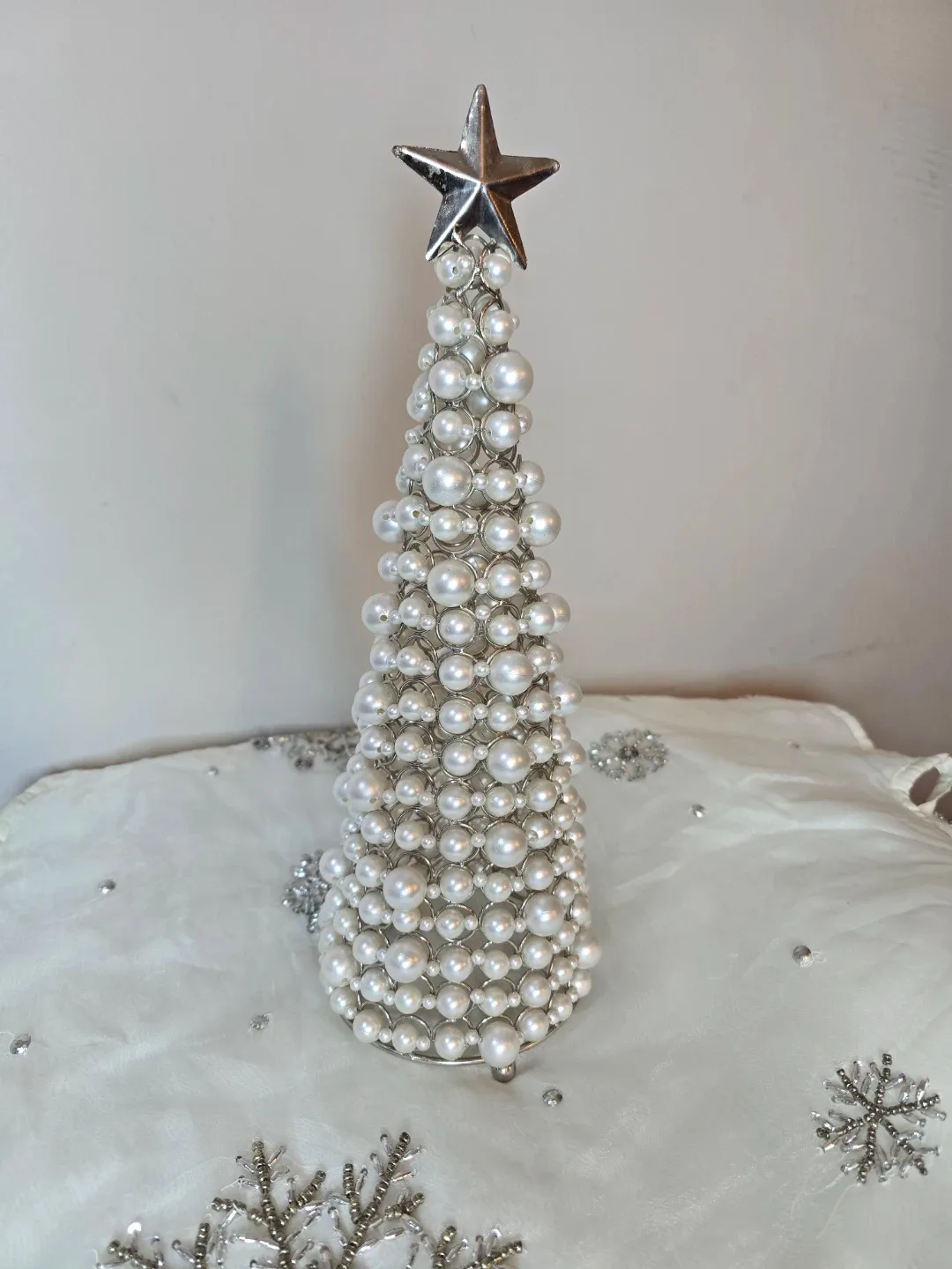 Pearl Christmas Tree Decoration image indicator(2)